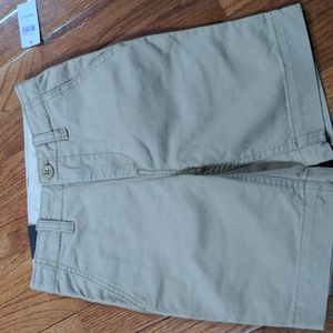 Boys khaki shorts NWT
